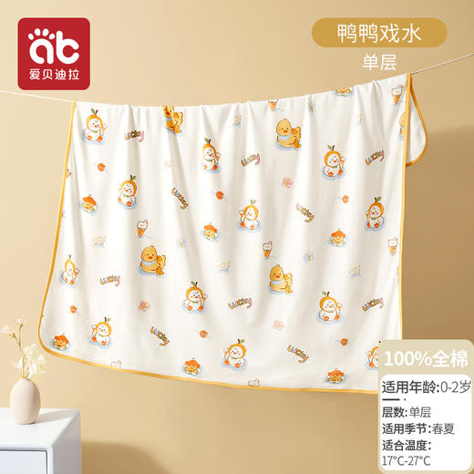 【爆】新生婴儿包单春夏初生纯棉抱被宝宝包巾包被薄款四季款产房婴幼儿 商品图1