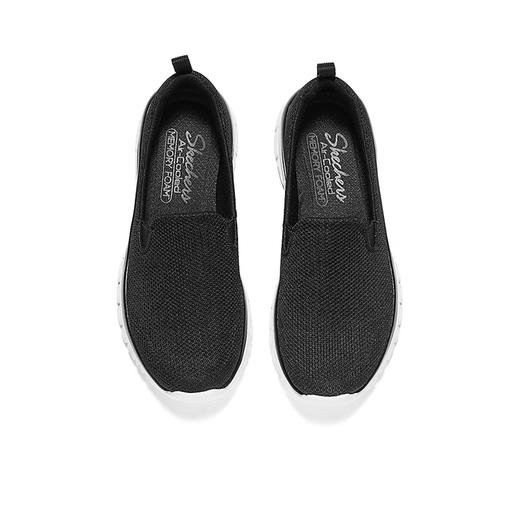 Skechers斯凯奇 女休闲鞋 100842-BKW 商品图3