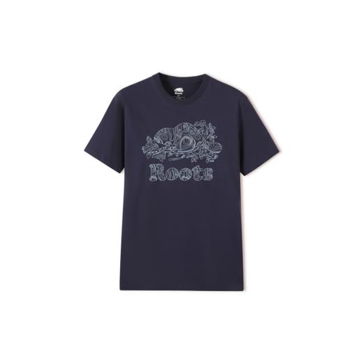 【2件9折】【ROOTS】男式休闲海狸短袖T恤 商品图4