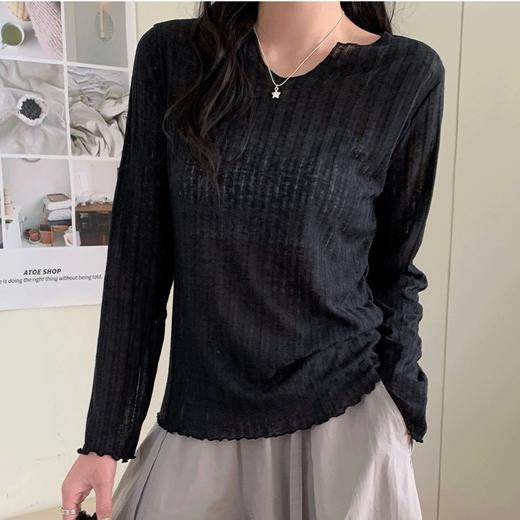 优选丨超仙慵懒薄款亚麻防晒罩衫 商品图1