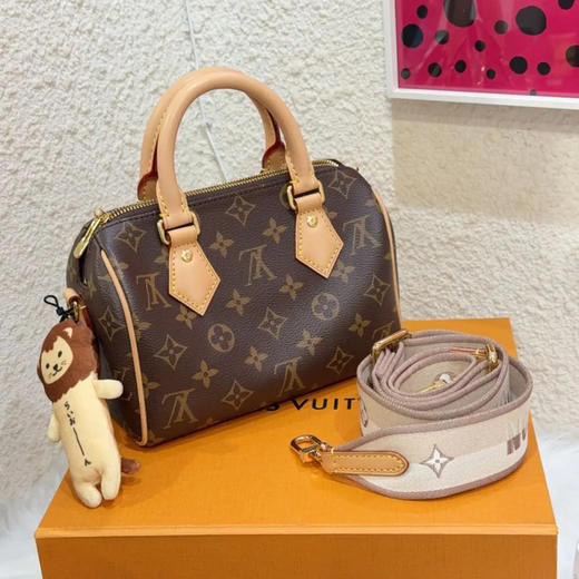 LV sp20 老花 灰肩带 斜挎包 商品图0