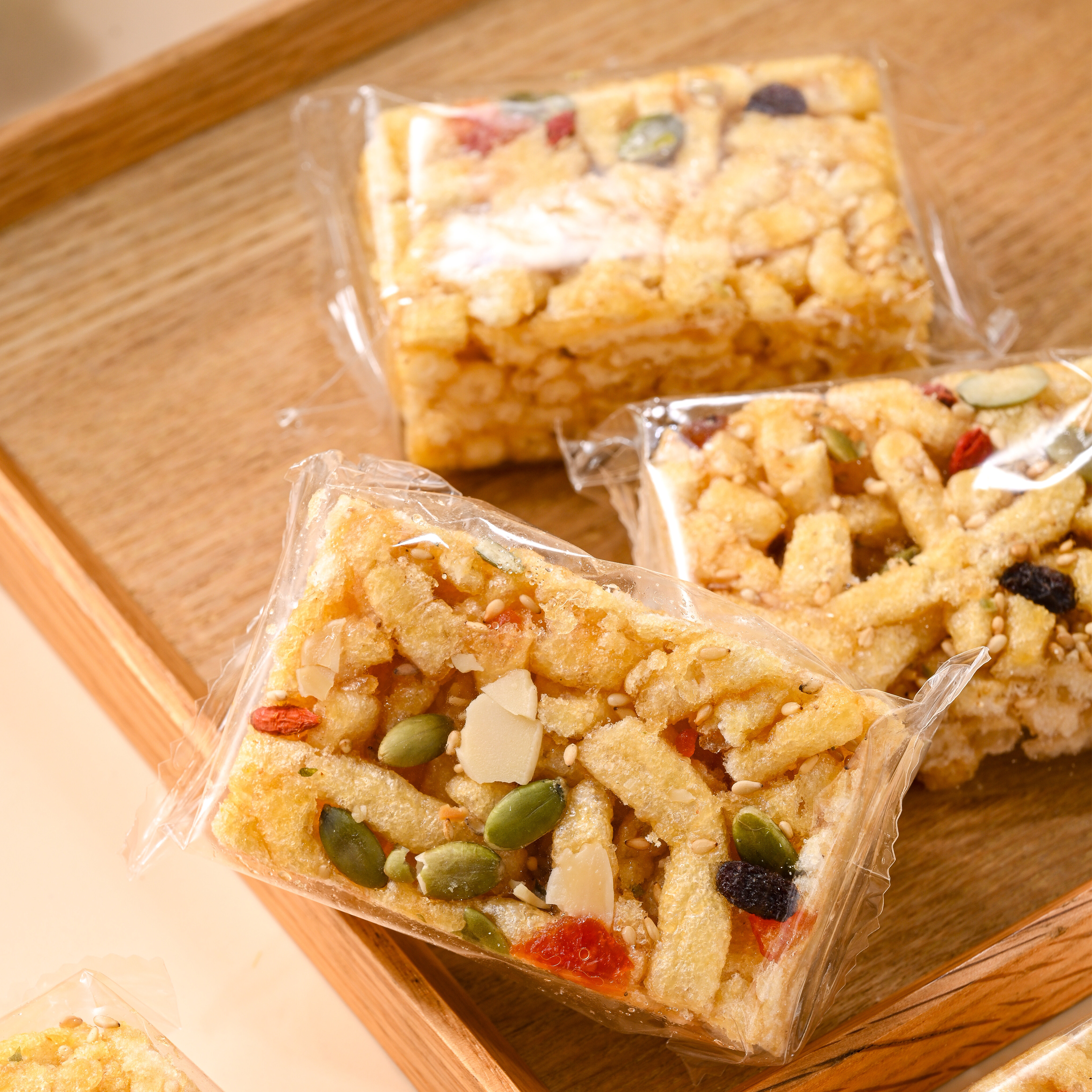 坚果藜麦沙琪玛  净素配方传统素食糕点 下午茶 香酥软