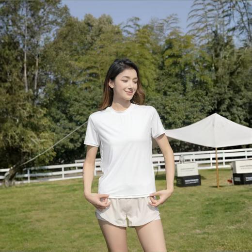 防晒高于标准UPF50+【双色熊情侣面膜短袖】经典黑白双色短袖 原纱型防晒 水洗后依旧防晒  面料细密 触觉冰感爽滑  透气亲肤不闷汗 商品图7