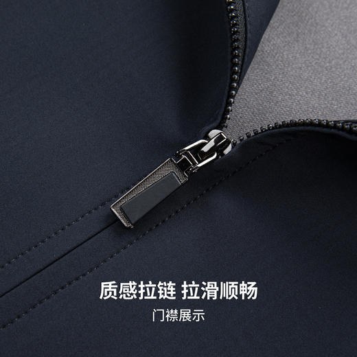 【易打理】圣得西26新款春季男款痞帅高级感外套立领绅士商务夹克 商品图6