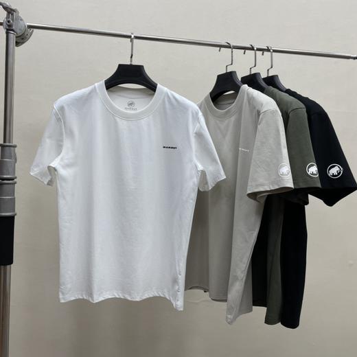 点此购买 猛犸象春夏季男士简约百搭休闲运动冰瓷棉凉感短袖T恤 yh 343408 商品图0