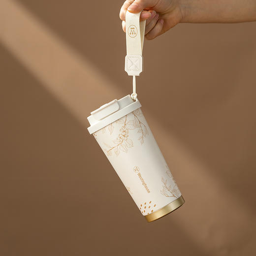 西屋 雅仕双饮咖啡杯素雅白460mL WB540-CNW 商品图2