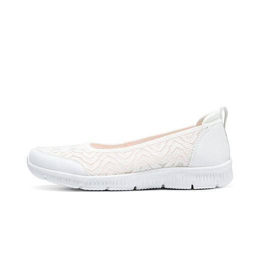 Skechers斯凯奇 女休闲鞋 100686-WHT 商品图3