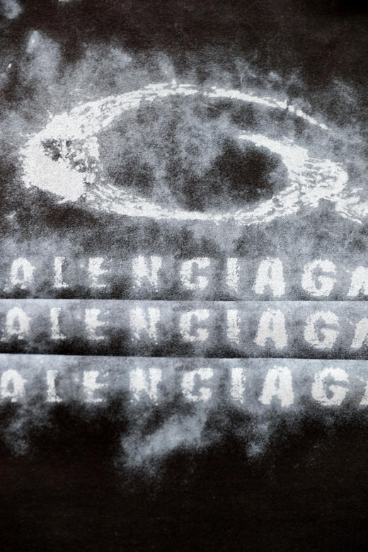 直接封神！！星云印花大tee，复古街头风美式宽松圆领t恤E032660 商品图13