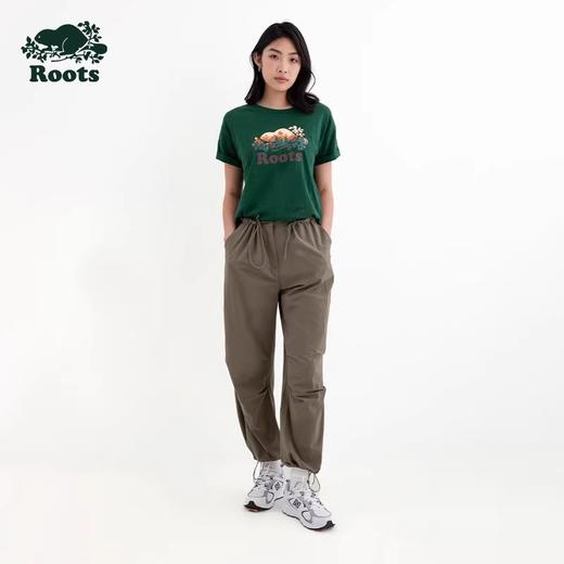 【2件9折】【ROOTS】女式休闲海狸短袖T恤 商品图3