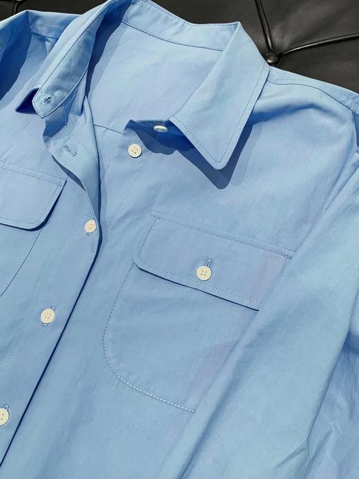 【高品质私服】【IC全棉府绸长袖衬衫】清新淡雅如春日晴空，温柔中带着活力，G1310-CC【无标出货 介意慎拍】 商品图12