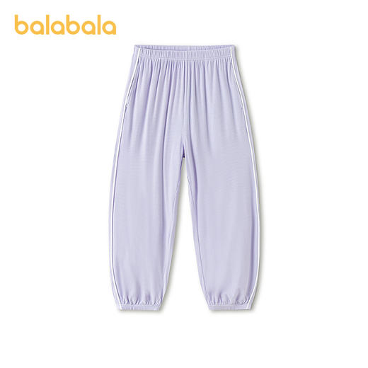 【商场同款】巴拉巴拉儿童裤子男童女童夏季防蚊裤外出休闲裤抗菌 商品图4