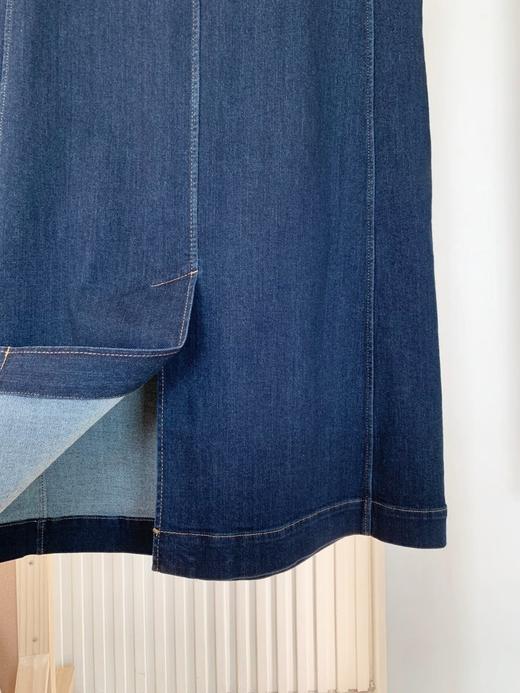 【高品质私服】【IC棉弹牛仔布中长连衣裙】赋予织物优越性能、上乘外观和舒适手感N1295-CC【无标出货 介意慎拍】 商品图12