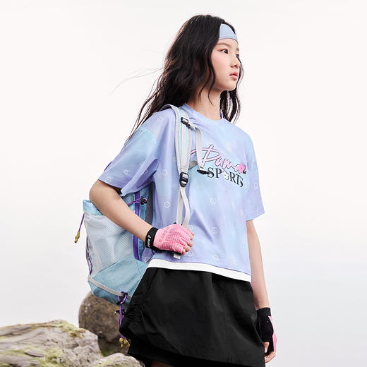 PUMA彪马童装2026夏季新款儿童女童短袖T恤防晒吸湿速干 商品图4