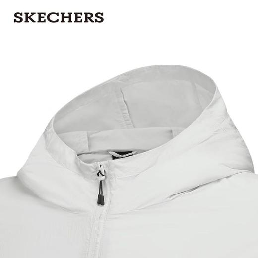 Skechers斯凯奇 男梭织连帽外套防晒服 P224M032-00MV 商品图4