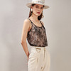 剩S 假透视蕾丝吊带新款蕾丝假透视性感锁骨式背心8D21BB0935 商品缩略图3