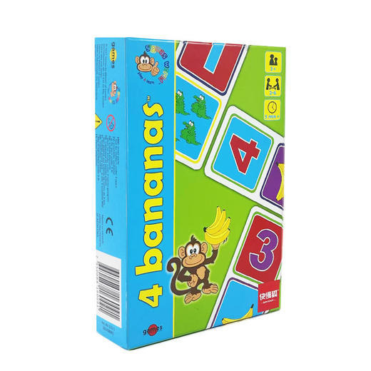 快慢狐 Bright of Swenen 香蕉派对 4bananas 数学思维亲子益智玩具教具幼儿园数感启蒙加减游戏 商品图4