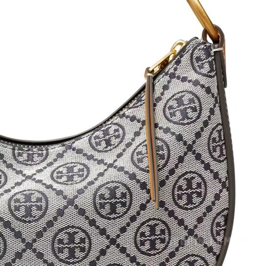 【新品上新】TORY BURCH 汤丽柏琦 T Monogram 22 新月包单肩斜挎手提包138883 -w 香港直邮 清关约7个工作日 商品图5
