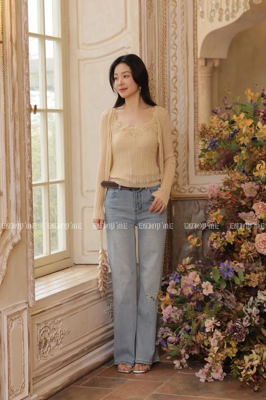 【门店同款】ENJOY夏季口袋盖提臀筒喇裤 170694228 商品图1