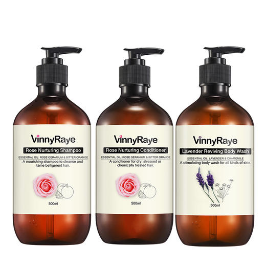 薇妮芮 洗护套装500ml*3 组合装 6304-3 商品图4
