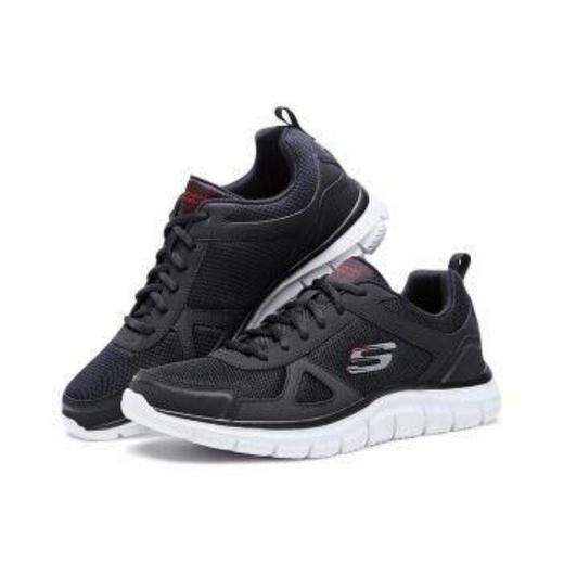 Skechers斯凯奇 男绑带运动休闲鞋 52631-BKRD 商品图2