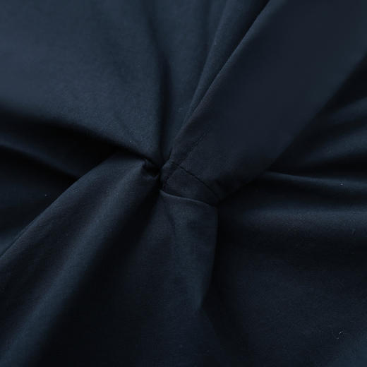 「高货wl」全新升级【铂金会员257/天猫339/差价82】(94254)洛诗琳优雅气质天丝精梳棉上衣2026春季新款扭结长袖衬衫 商品图3