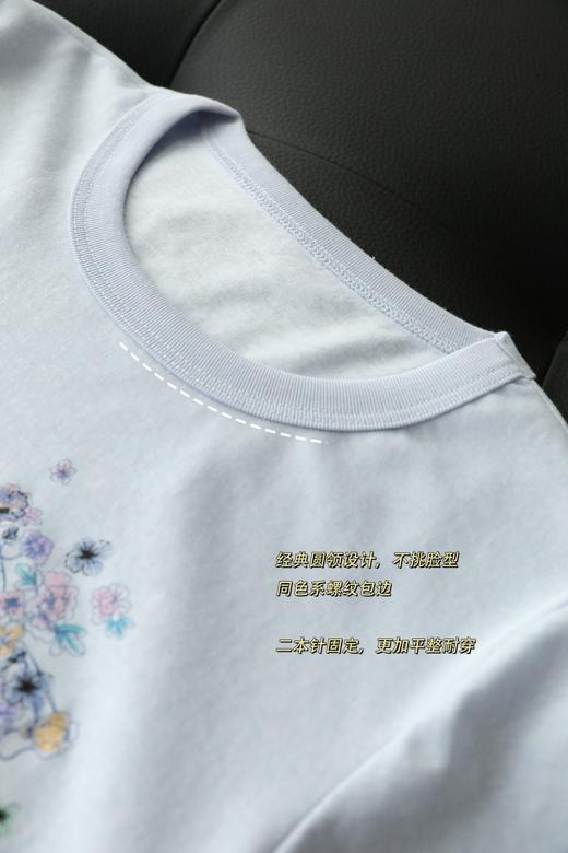 雅y同款 自带浪漫滤镜的爱心花簇 T 恤 商品图11