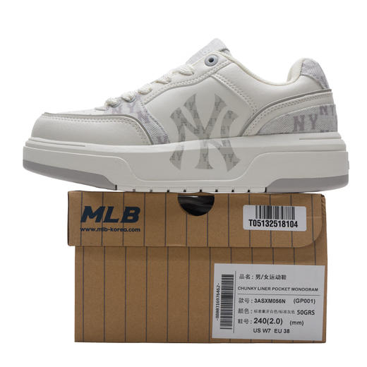 MLB 通用板鞋 3ASXM056N-50GRS 商品图4