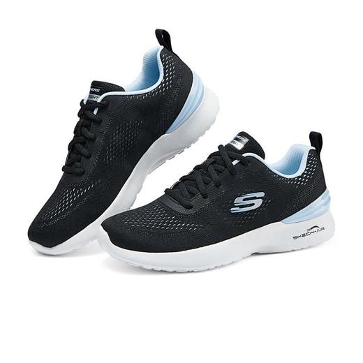 Skechers斯凯奇 女绑带运动休闲鞋 150154-BKLB 商品图2