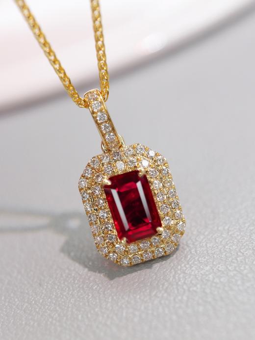 65分红宝石吊坠 商品图1