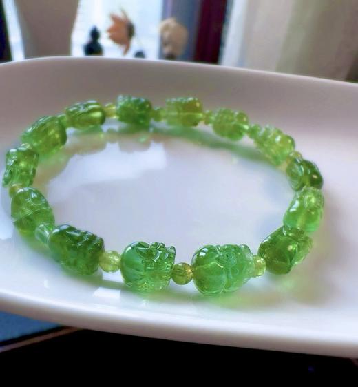 绿貔貅碧玺手串 商品图6