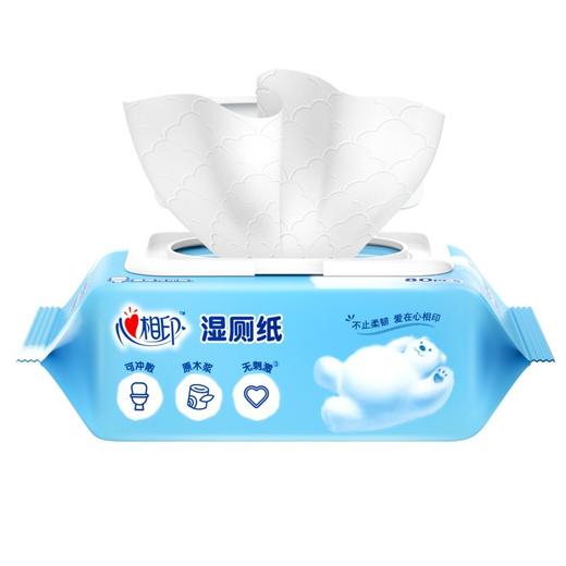 心相印 湿厕纸系列80片装湿巾5包组合装 690324468141411 商品图4