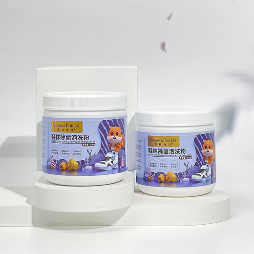 森林海洋 鞋袜除菌泡洗粉300g 6971373840576 商品图3