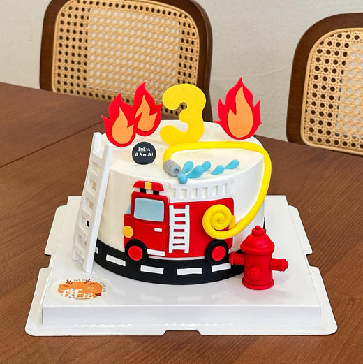 🚒消防车丨蛋糕 商品图0