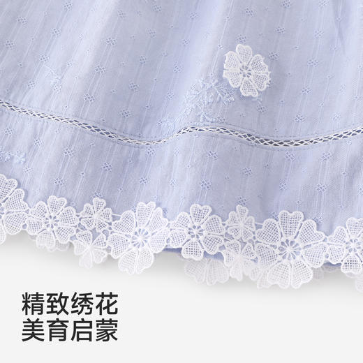 【商场同款】英氏哈衣套装女宝宝春夏爬爬服长袖连体衣背心连衣裙 商品图2