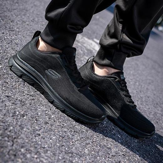 Skechers斯凯奇 男跑步鞋 8790345-BBK 商品图3