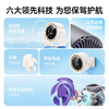 积分免费兑：塔菲克【2026重磅升级】桌面小风扇USB静音制冷超强风力台式便携空调扇宿舍家用办公室挂壁卧室长续航 深空灰Pro【充插款】续航24H丨100档循环冷风 【45°仍吹冷风】 商品缩略图1