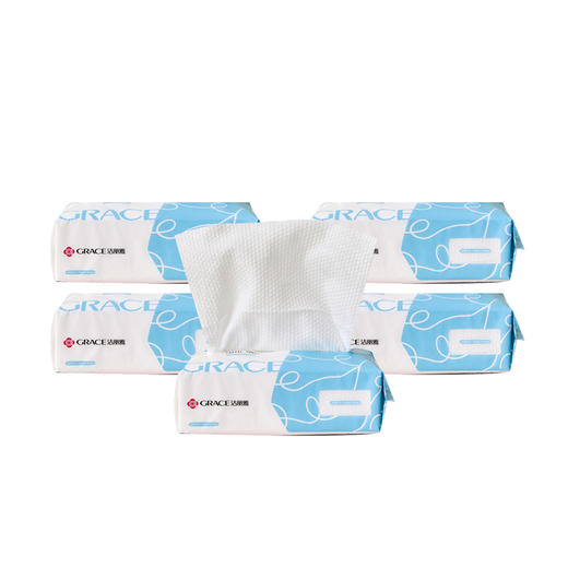 洁丽雅 棉柔巾60抽（5包组合） MRJ731-5 商品图0