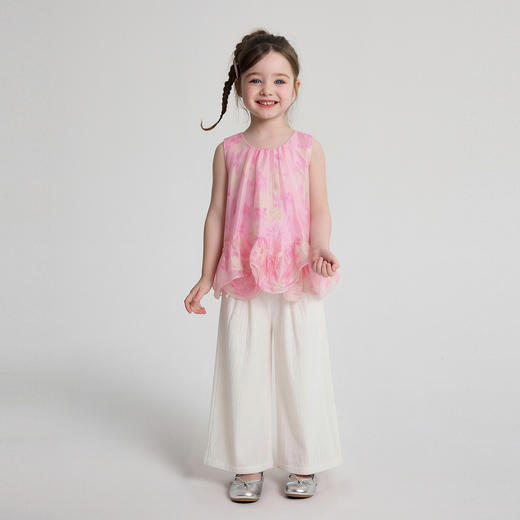 笛莎Deesha 2026年夏季新款小童女童套头衬衫衬衫 商品图2