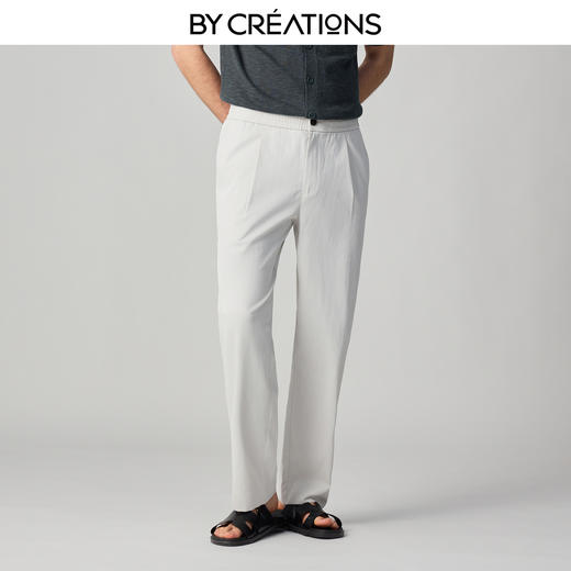 棉麻高腰休闲裤 商品图0