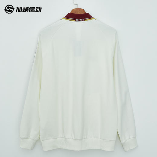 SFS正品 Adidas阿迪达斯2026世界杯西班牙队客场复古足球休闲文化夹克外套JZ2249 商品图1