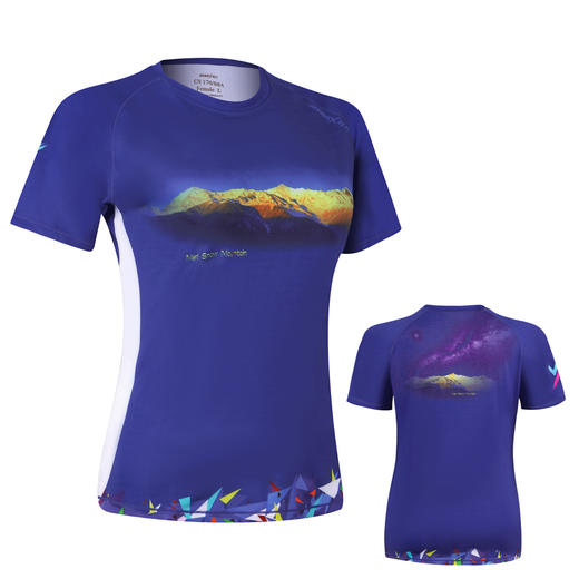 梅里超轻速干透气马拉松跑步户外越野运动短袖女 商品图5