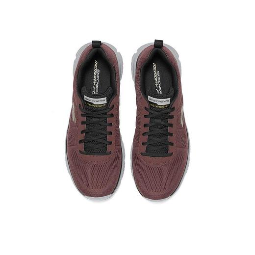 Skechers斯凯奇 男绑带运动休闲鞋 8790206-BURG 商品图2