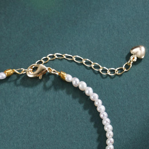 子佩集【韶光潋滟】珍珠惜王妃手链【ZZSL022】2.8-7mm珠镀金镂空花丝球2601 商品图3