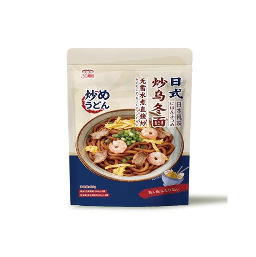 【Q弹劲道 60秒速享美味】三个樱桃日式炒乌冬面420g*4袋 商品图0