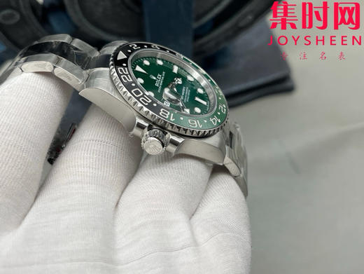 劳力士VS格林尼治型"雪碧圈"格林尼治GMT 左撇 板带 三珠带 丹东3285一体机 男士腕表 商品图4