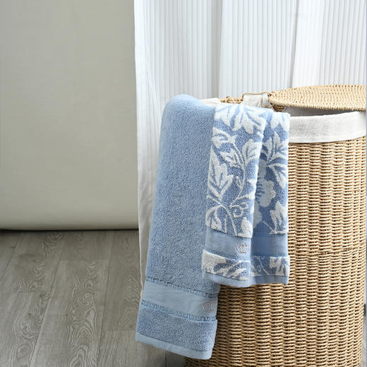 皇后 国色天香系列加厚抗菌毛巾2条装 8881L2 商品图3