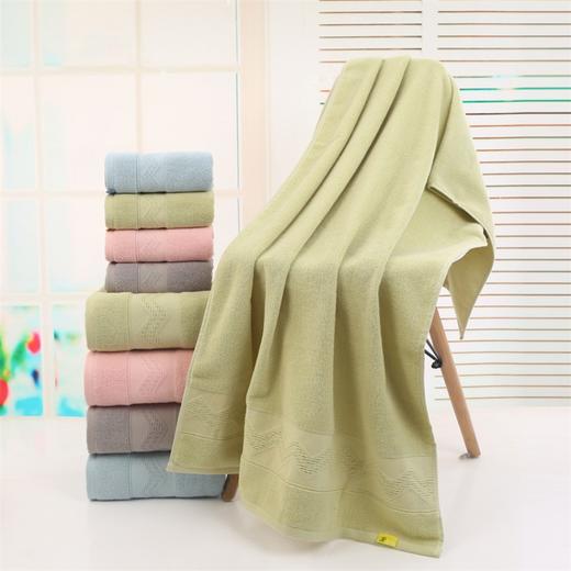 PLOVER啄木鸟 纯棉雕花毛巾套装（2条毛巾+1条浴巾）颜色随机 ZMN-MJ017 商品图2