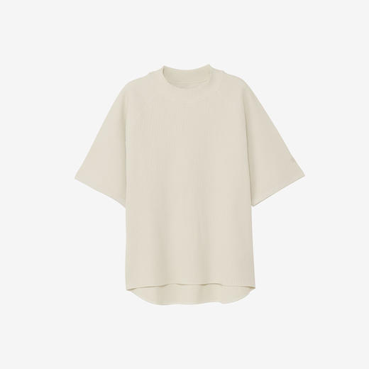 Goldwin WF T-shirt 女装防紫外线轻量华夫格半高领短袖T恤 商品图2