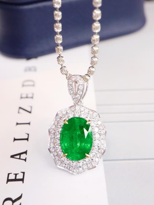 1.59克拉祖母绿吊坠 商品图1