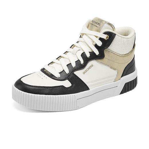 Skechers斯凯奇 女中帮休闲板鞋 185105-NTBK 商品图4